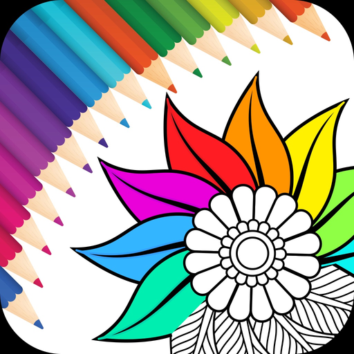 Coloring Book, Recolor Mandala app icon