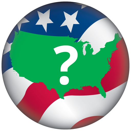 US States and Capitals Quiz app icon