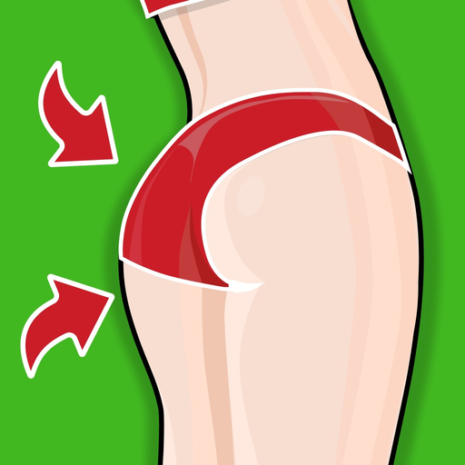 Buttocks coach - home workout app icon