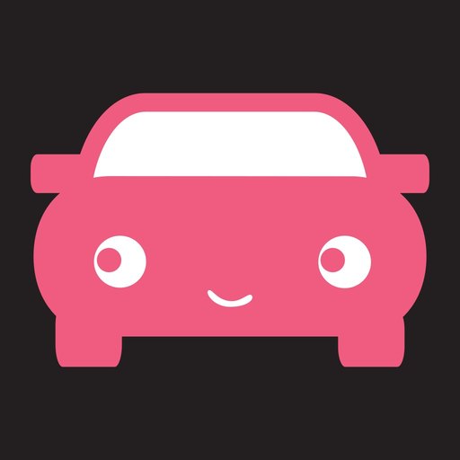 Pink Car Service Drivers app icon