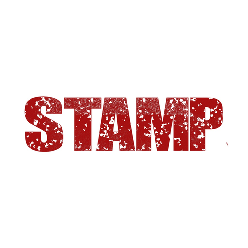 Red Rubber Stamp Stickers app icon
