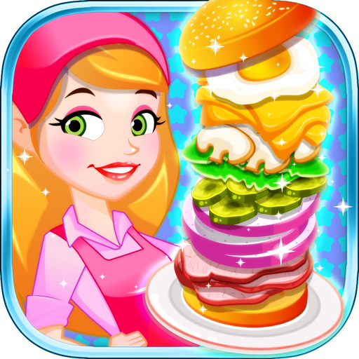 Burger Tower - Build & Match & Cooking Games app icon
