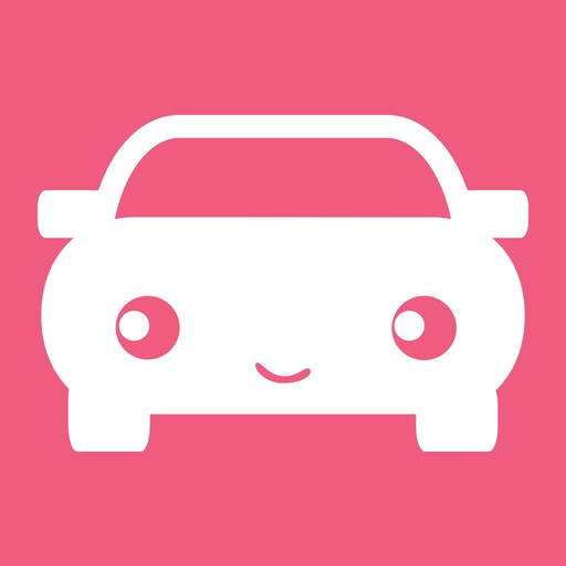 Pink Car Service app icon