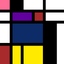 De Stijl Coloring Art Factory icon