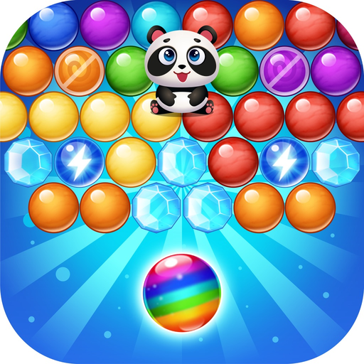 Bubble pop cat rescue match 3 puzzle app icon