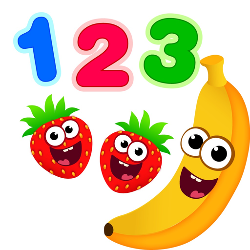 Funny counting games for kids app icon