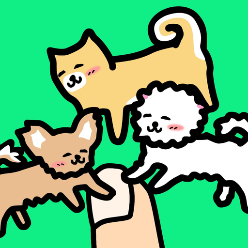 Play with Dogs - relaxing game app icon