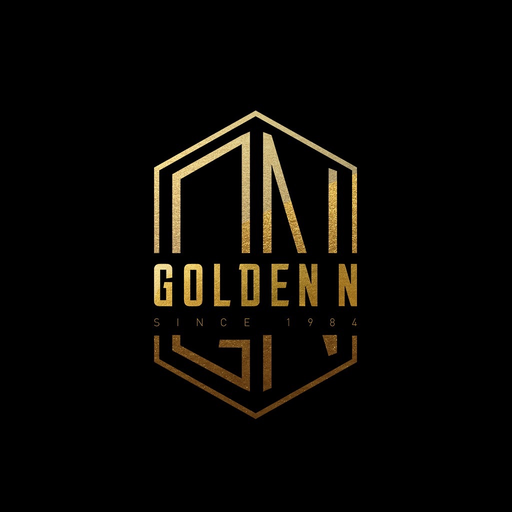Golden .N app icon