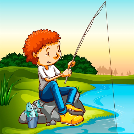 Fishing game for toddlers app icon
