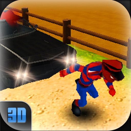 Spider Super Hero Police Escape : Action Man app icon