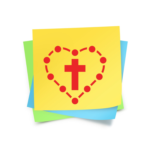 Bible Verses Sticky Notes app icon