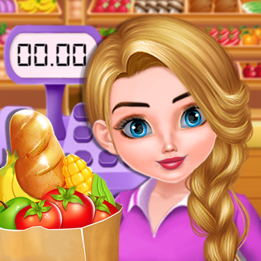 Supermarket Shopping and Cash Register app icon