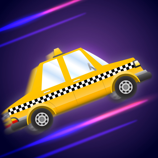 Rider Taxi - Race Car Games app icon