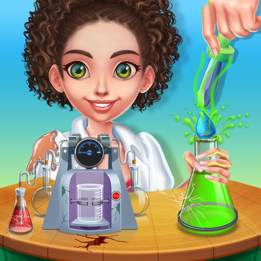 Science Experiments Lab - Scientist Girl app icon