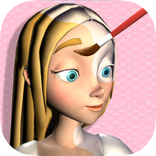 Princesses 3D Coloring book - Painting game app icon