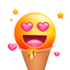 Ice Cream Emoji Stickers! icon