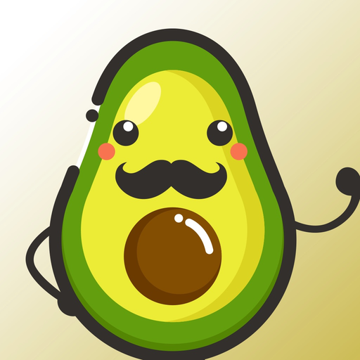 Avacado Emoji Stickers app icon