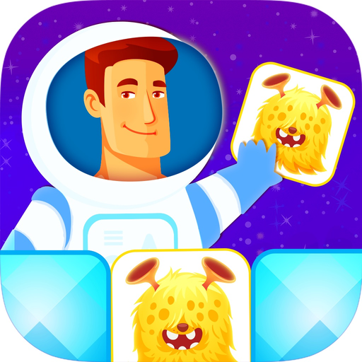 Memory Cards. Space Adventures app icon