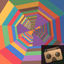 VR Color Tunnel Race-Time Travel Virtual Reality icon