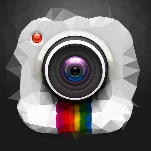 Polygon.Camera make polygon videos and pictures app icon