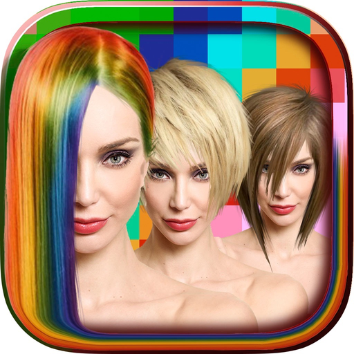Change your look editor with hairstyles app icon
