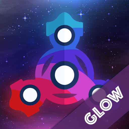 Fudget spinner GLOW app icon