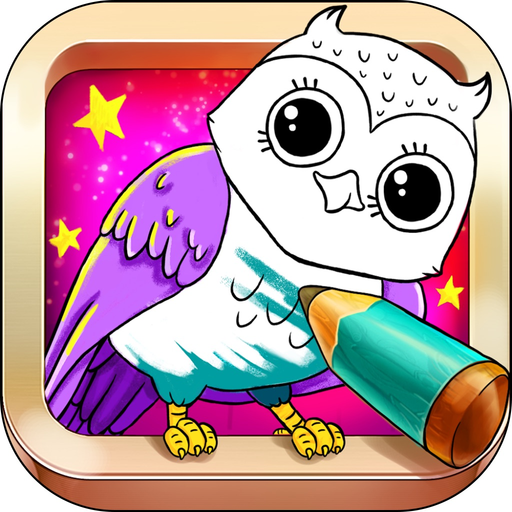 Animals Coloring Book for Creative Kids app icon