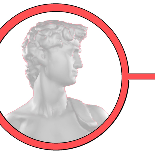 Sculpted app icon