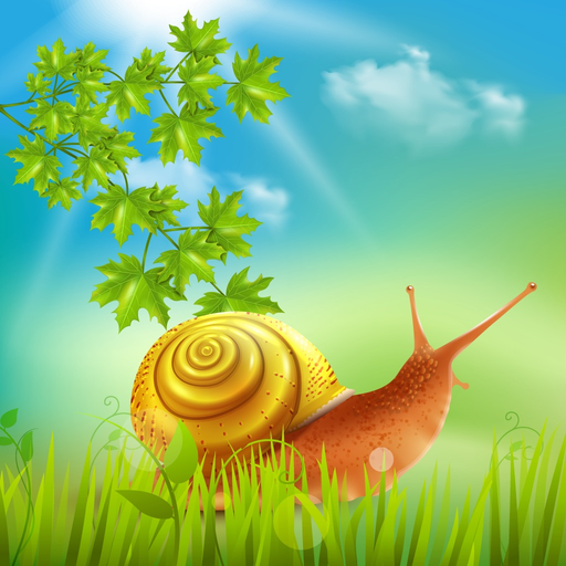 Snail Emoji Stickers Pack app icon