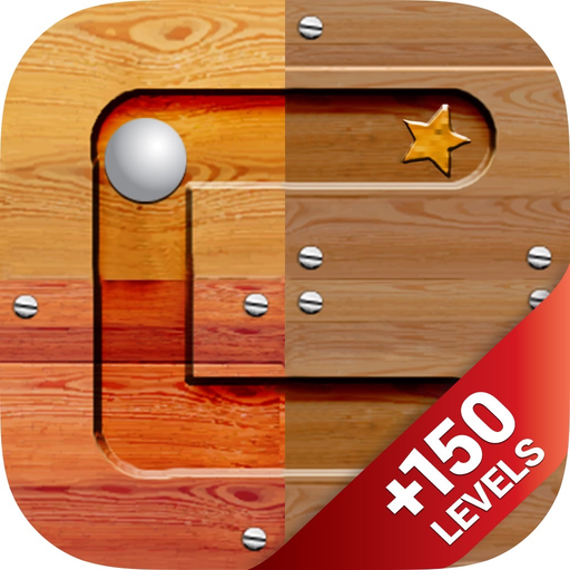 Ball rolls in labyrinth - Unblock & slide puzzle app icon