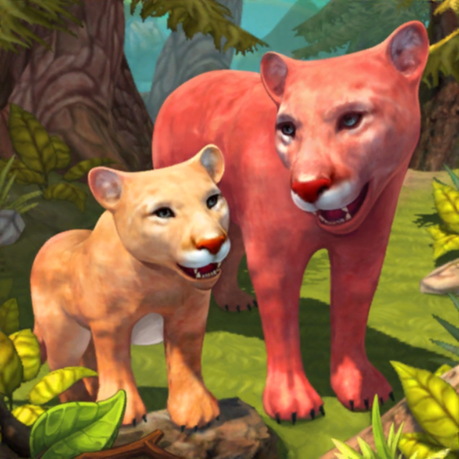 Cougar Family Sim Wild Forest app icon