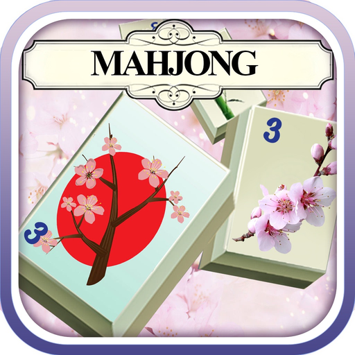 Mahjong Solitaire:Sakura Tiles app icon