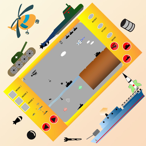 Sea Land Air Battle Retro app icon