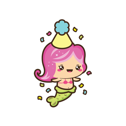 Kawaii Mermaids app icon