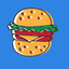 Hand drawn food stickers emoji icon