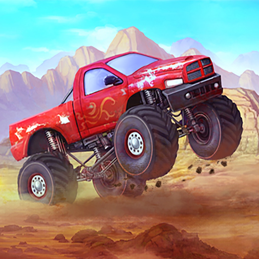 Monster Truck Mania : Hill Racing app icon