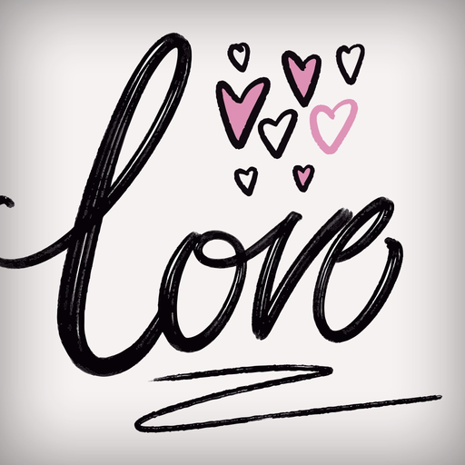 Handwritten Message Stickers app icon
