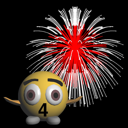 Let's start fireworks festival app icon