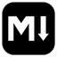 Markdown - Enjoy writing icon