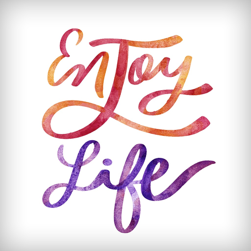 Watercolor Text Stickers app icon