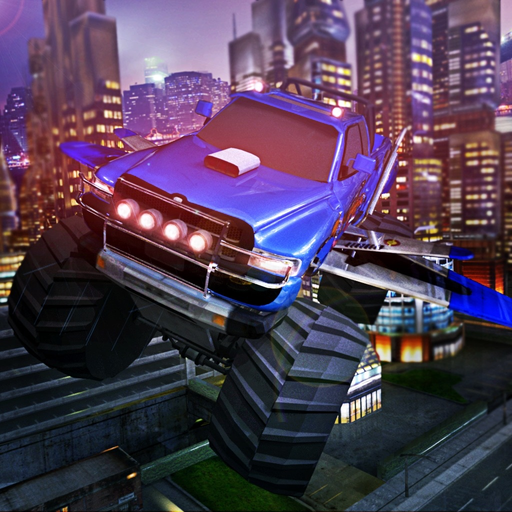 Monster Truck Pilot Flying car app icon