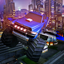 Monster Truck Pilot Flying car icon