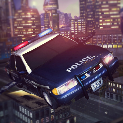 Sports Police Flying Car app icon