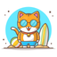 Kitty Cat Stickers Pack icon