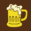 Craft beer stickers & emoji icon