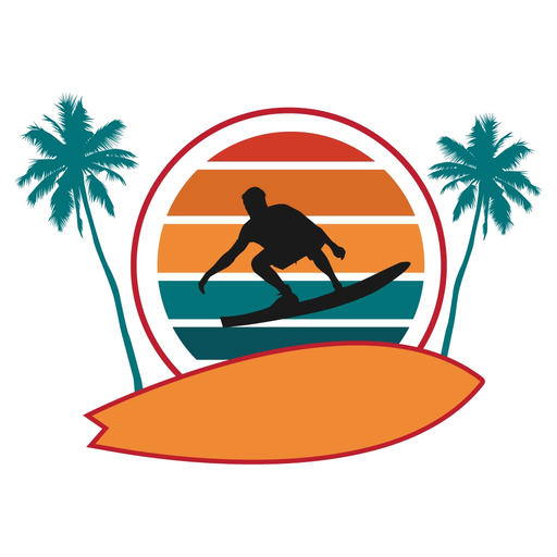 Beach Surfing Stickers Pack app icon