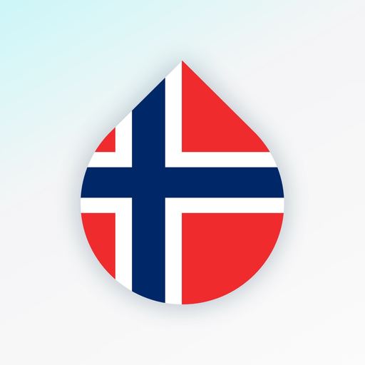 Learn Norwegian language fast app icon