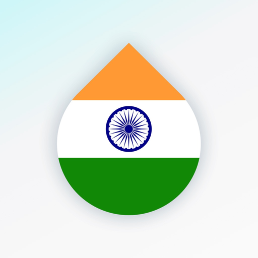 Learn Hindi language by Drops app icon