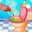 Bathroom Cleaning - Pick up trash and help wash icon