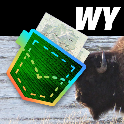 Wyoming Pocket Maps app icon